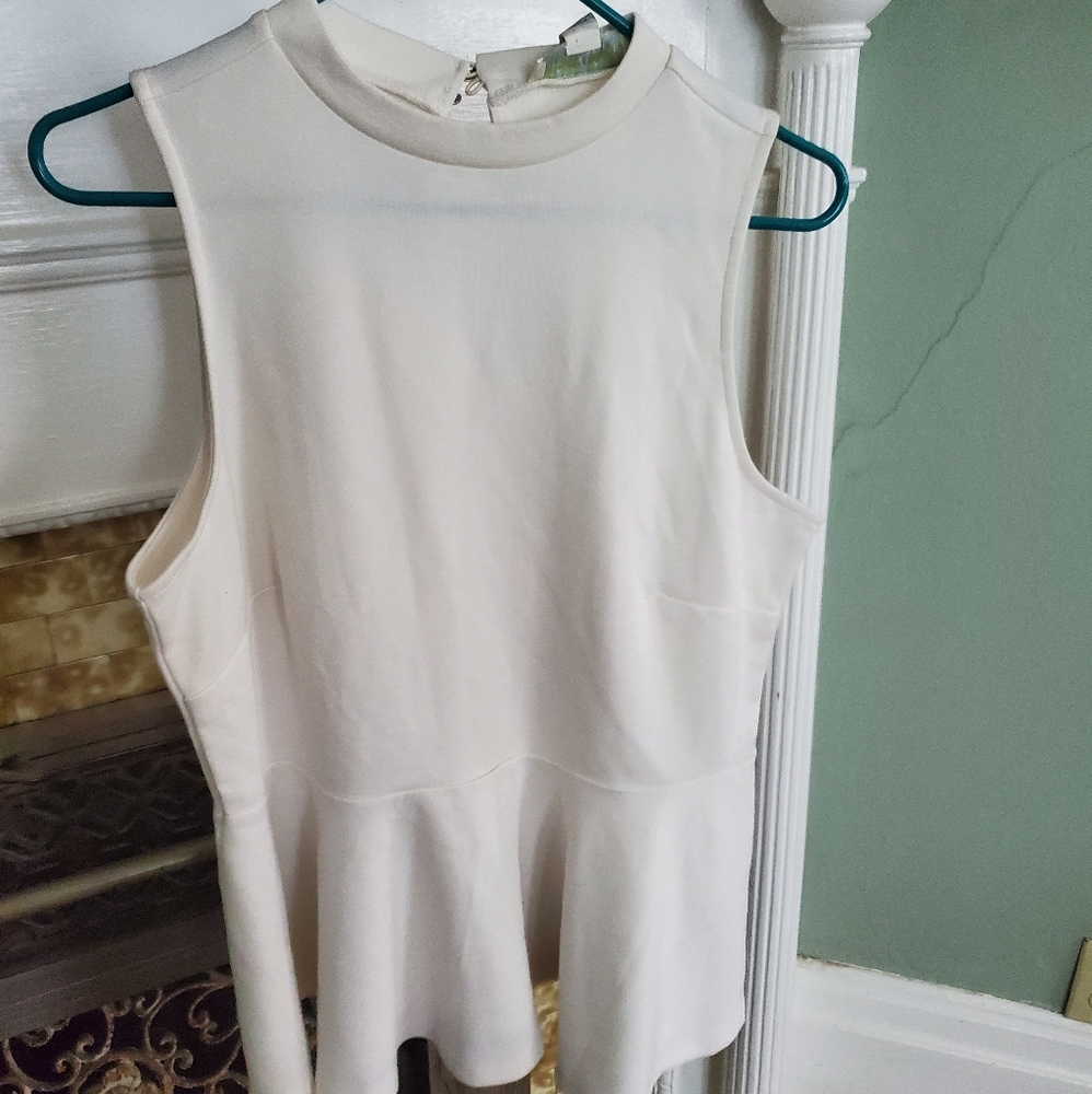 Forever 21 Peplum Sleeveless Top, NWT